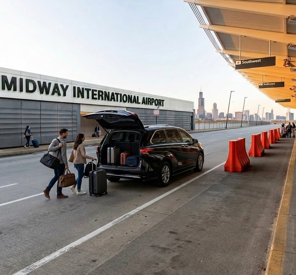 Minivan service from Crystal Lake to O'Hare