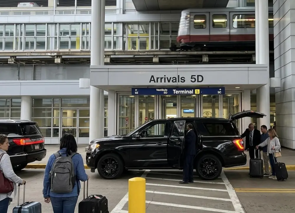 Airport transportation service from Crystal Lake to O'Hare ORD