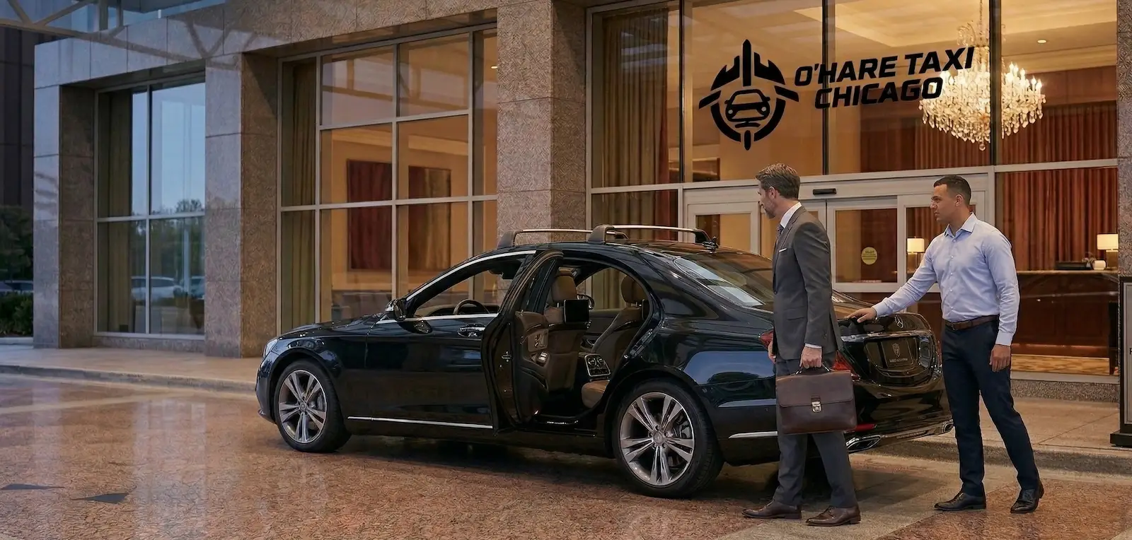 Sedan service from Crystal Lake to O'Hare