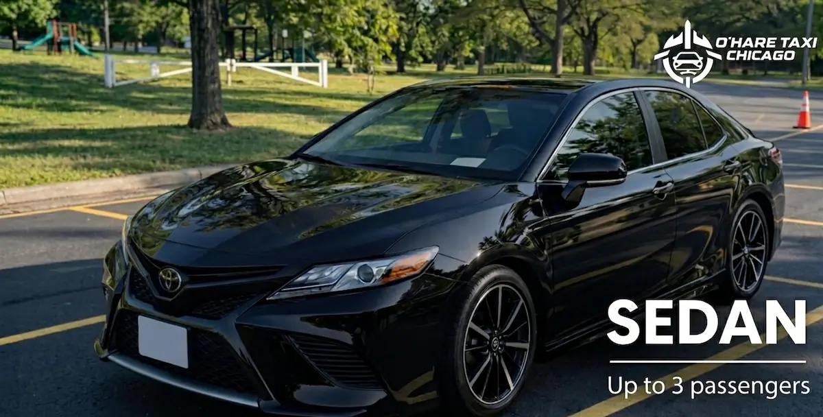 Sedan from Maple Park to O'Hare