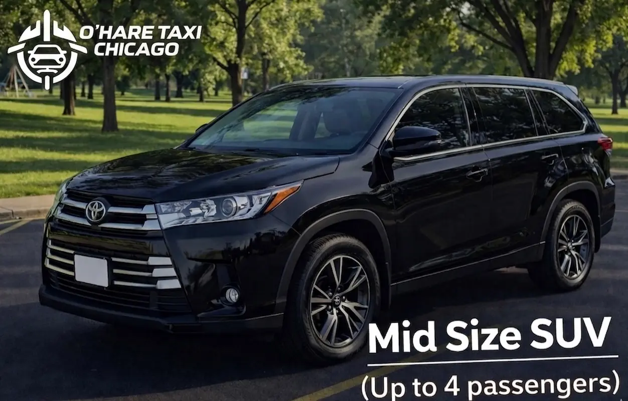 SUV from Maple Park to O'Hare