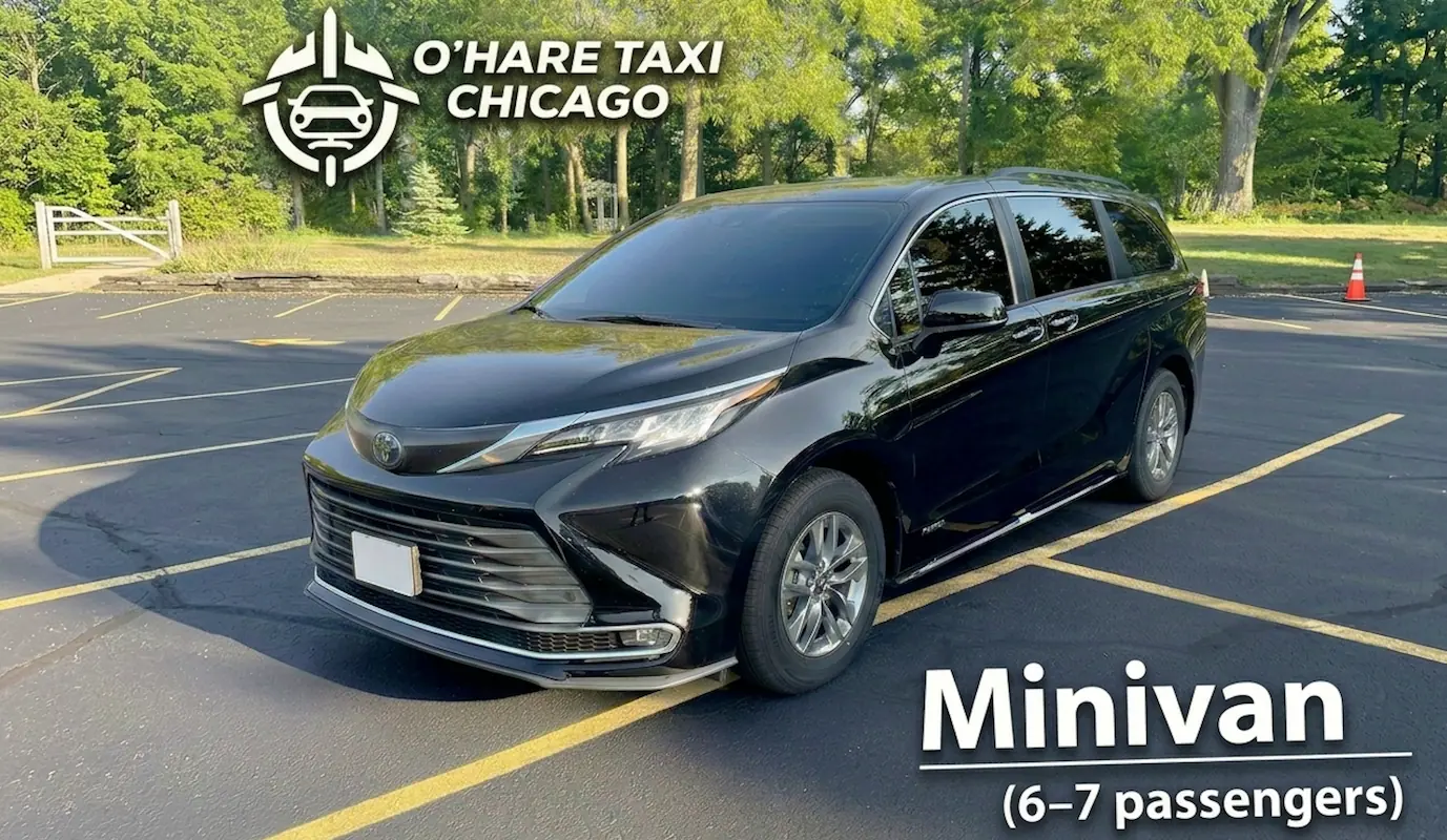 Minivan from Maple Park to O'Hare